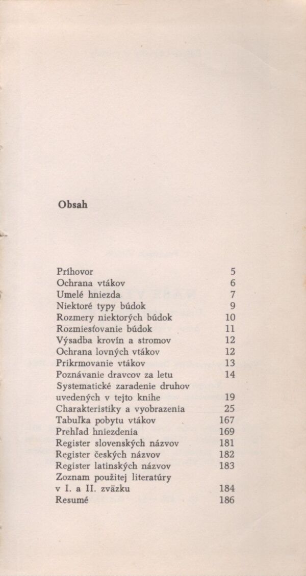 František Vilček, Ján Švec: NAŠE VTÁKY