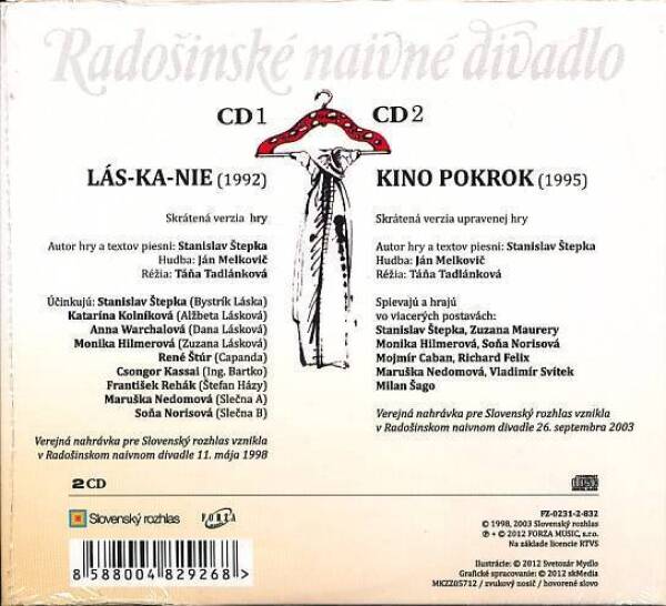 Stanislav Štepka: RADOŠINSKÉ NAIVNÉ DIVADLO - TO NAJLEPŠIE 5 - (1969 - 1995)