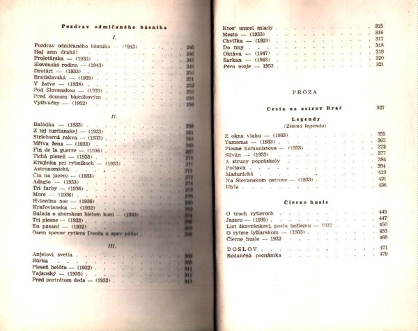 Štefan Krčméry: VÝBER Z DIELA I.