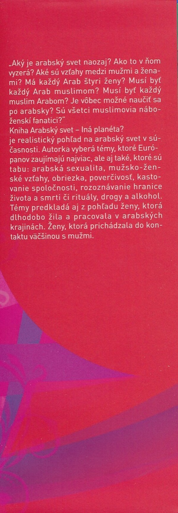 Emíre Khidayer: ARABSKÝ SVET - INÁ PLANÉTA?
