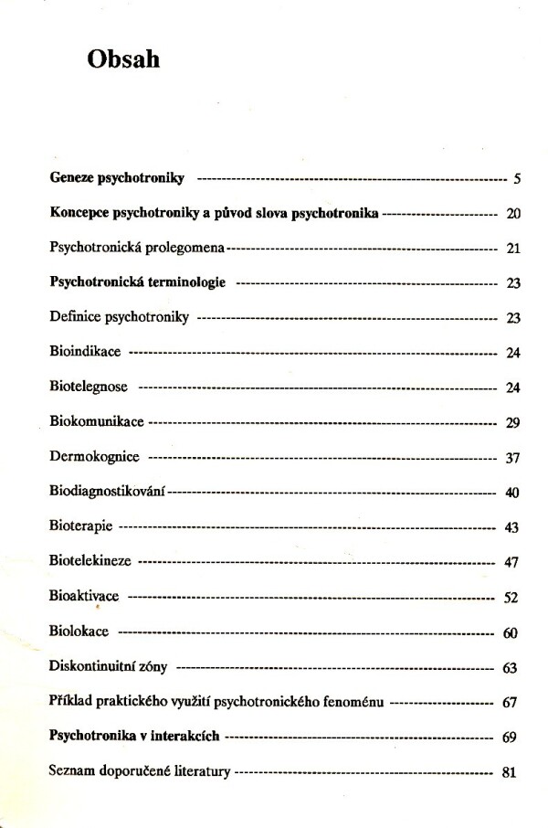 Zdeněk Rejdák: PRŮVODCE PO PSYCHOTRONICE