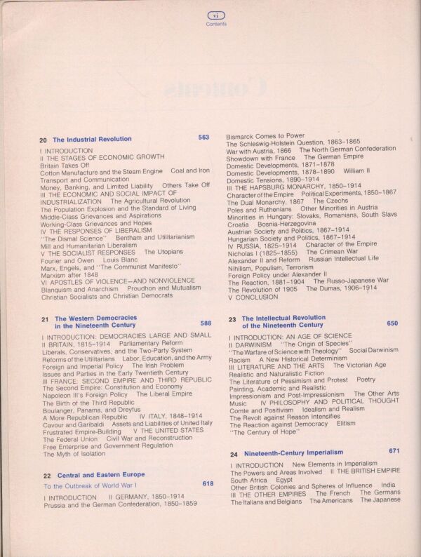 C. Brinton, J. B. Christopher, R. L. Wolff: A HISTORY OF CIVILIZATION - 1715 TO THE PRESENT