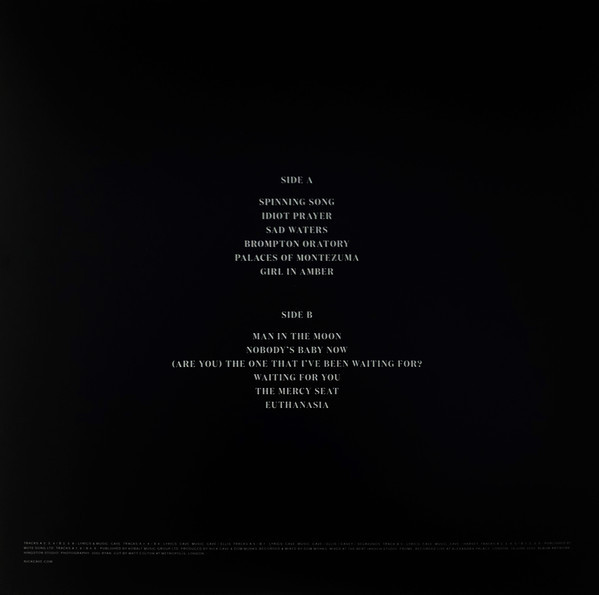 Nick Cave: IDIOT PRAYER - 2 LP