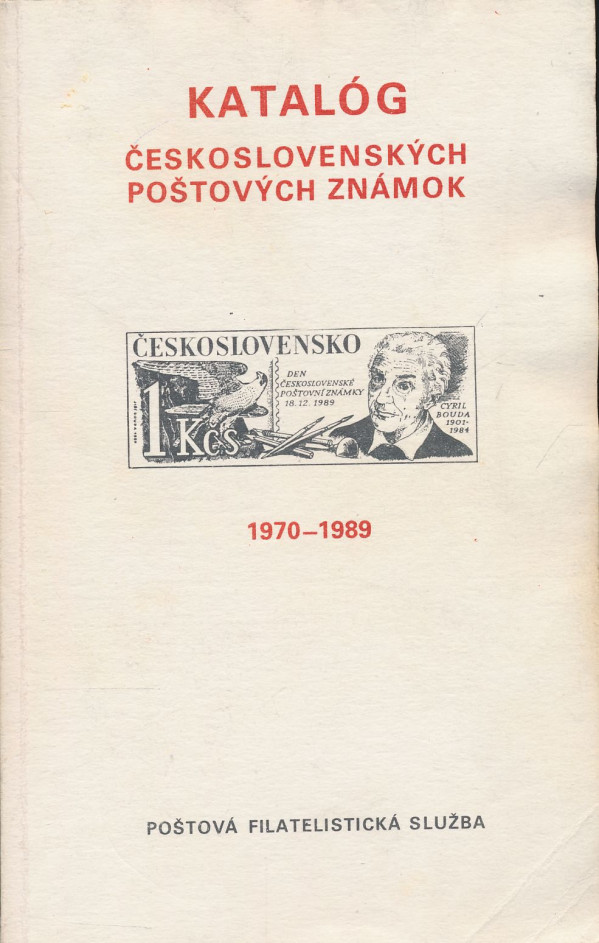 Katalóg československých poštových známok 1970 - 1989