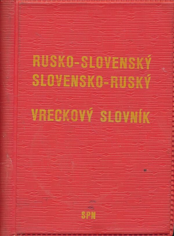 Rusko-slovenský slovensko-ruský vreckový slovník