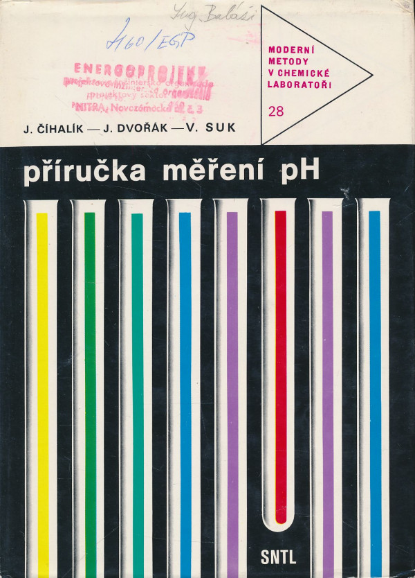 J. Číhalík, J. Dvořák, V. Suk: Příručka měření pH