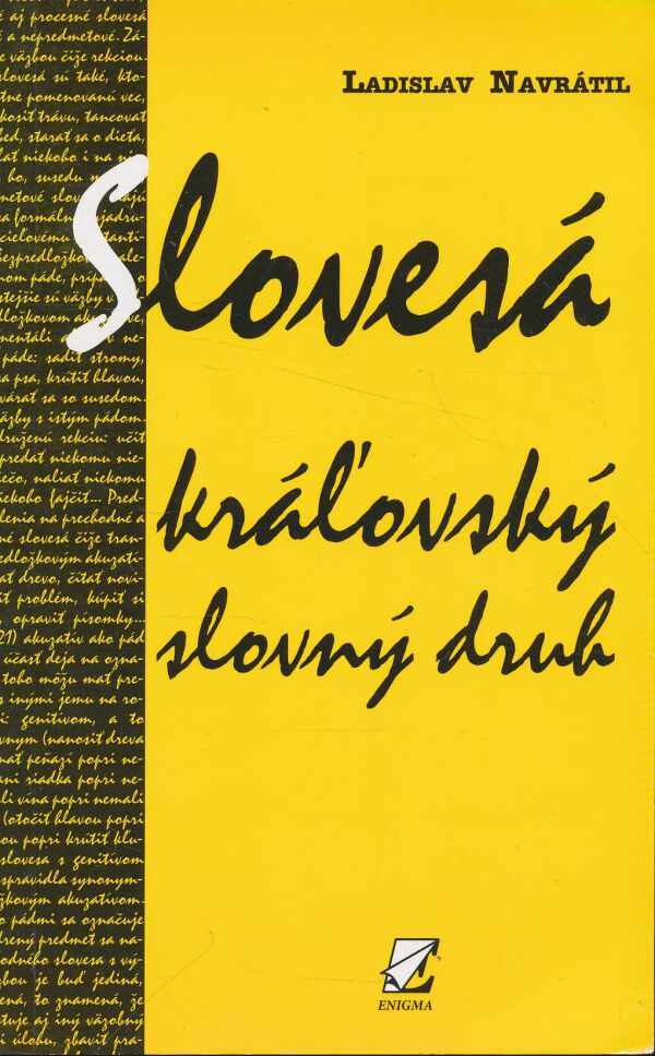 Ladislav Navrátil: Slovesá