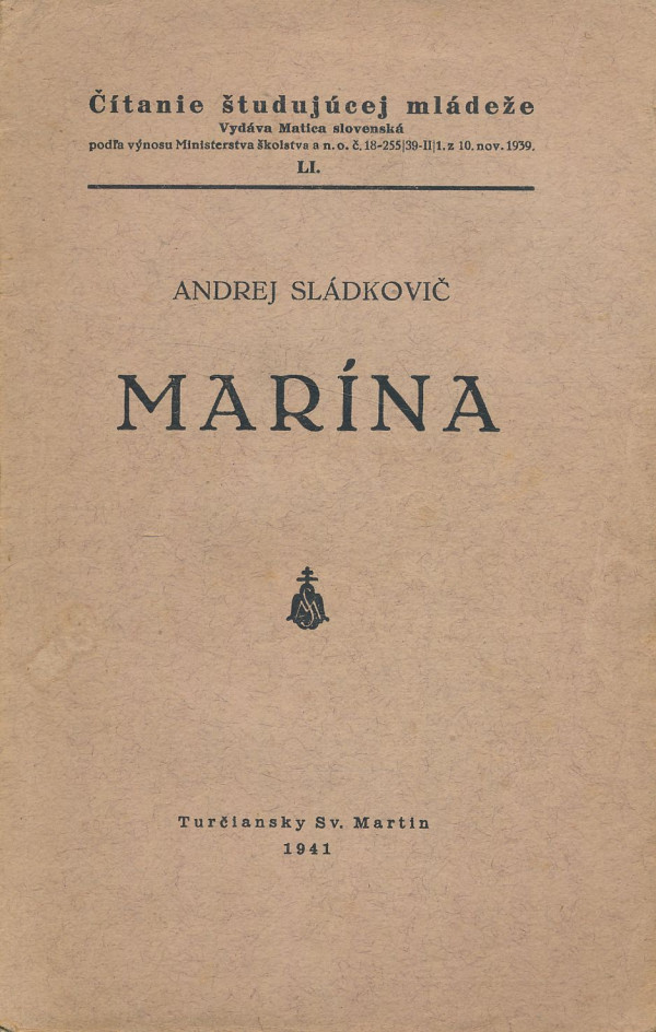 Andrej Sládkovič: Marína