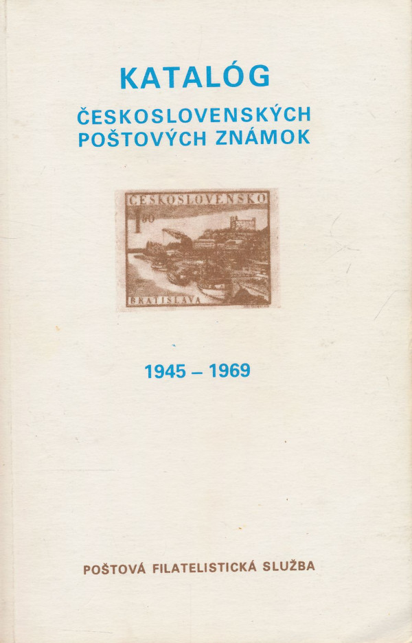 Katalóg československých poštových známok 1945 - 1969