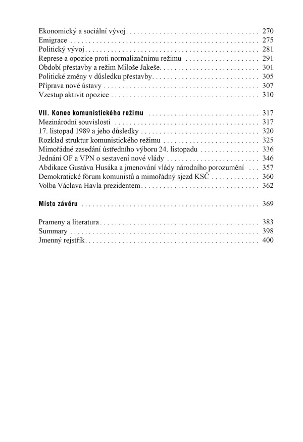 Jan Rychlík: ČESKOSLOVENSKO V OBDOBÍ SOCIALISMU 1945-1989