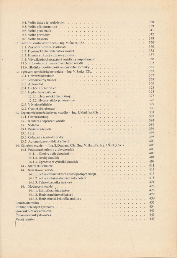 J. Semetko a kol.: Traktory a automobily 3