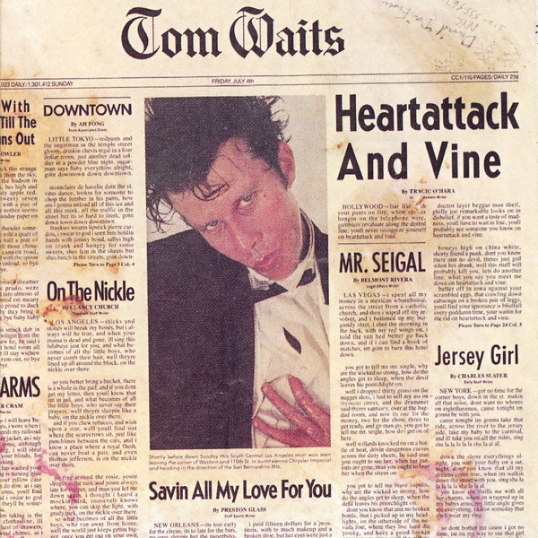 Tom Waits: HEARTATTACK AND VINE - LP