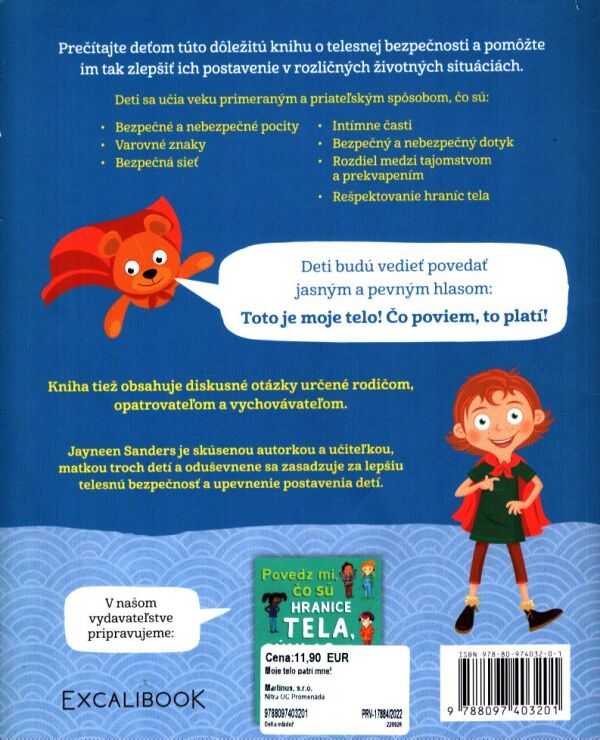 Jayneen Sanders: MOJE TELO PATRÍ MNE!