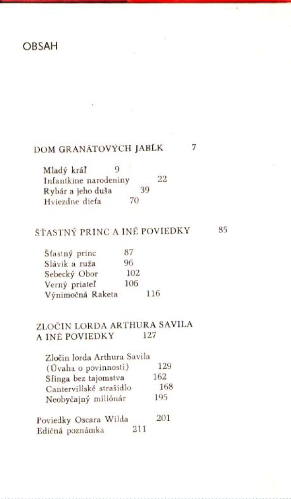 Oscar Wilde: CANTERVILLSKÉ STRAŠIDLO