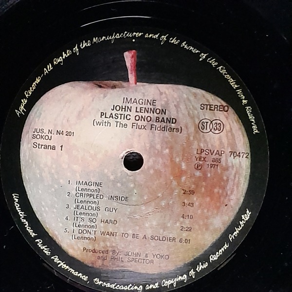 John Lennon: IMAGINE - LP