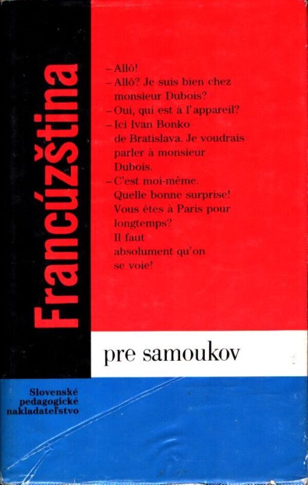 Pravda M., Pravdová M.: FRANCÚZŠTINA PRE SAMOUKOV
