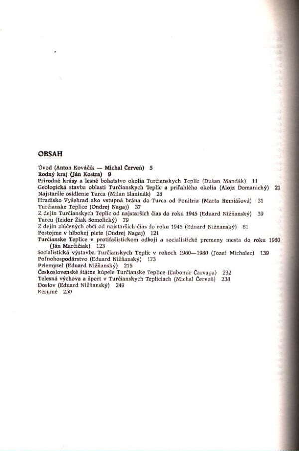 Eduard Nižňanský: TURČIANSKE TEPLICE 700