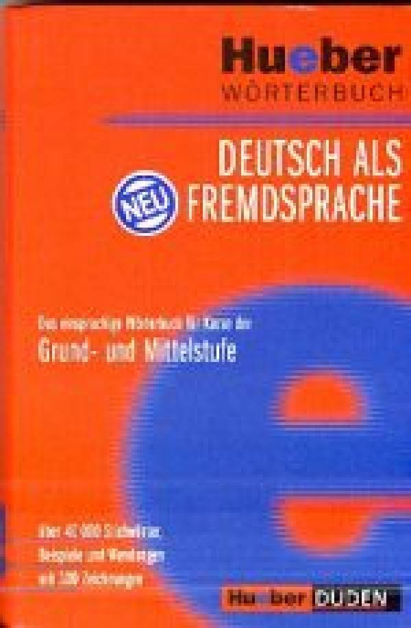 DEUTSCH ALS FREMDSPRACHE-HUEBER WORTERBUCH