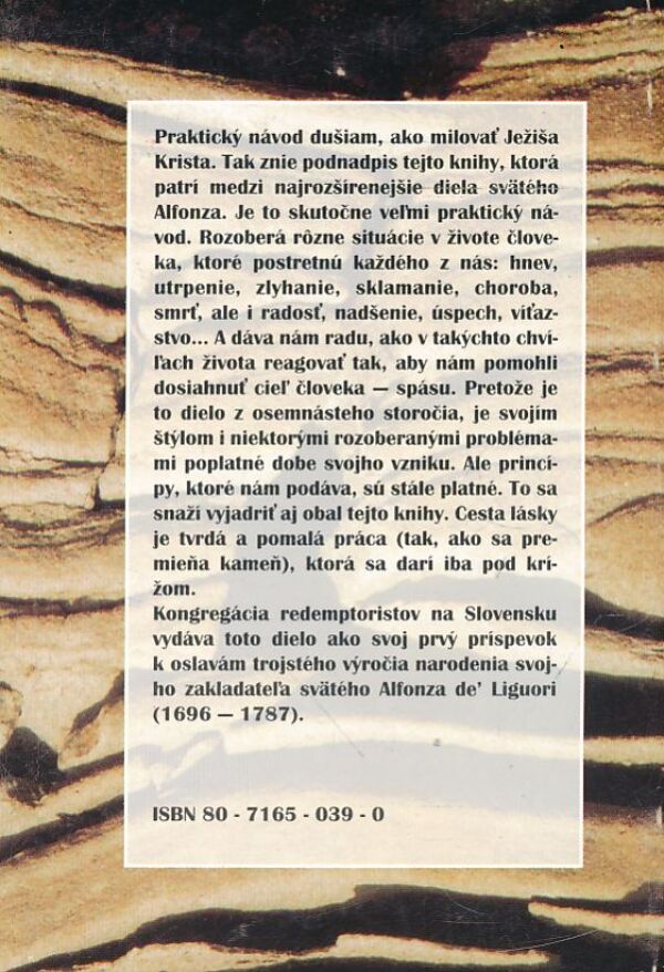 Alfonz de Liguori: CESTA LÁSKY