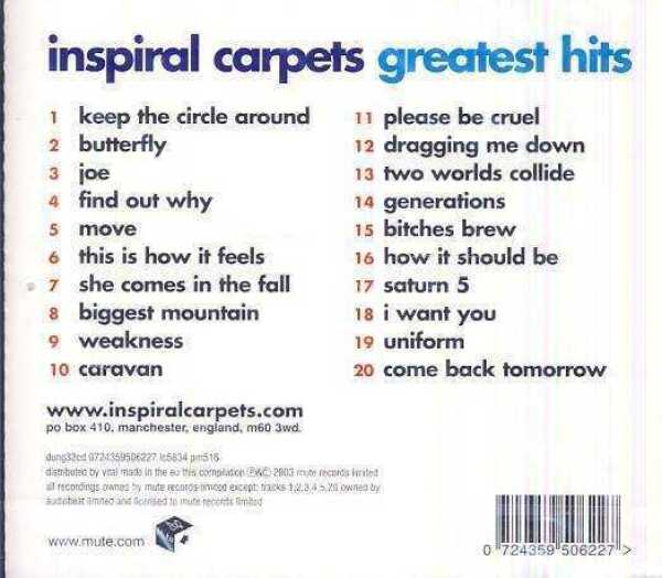 carpets Inspiral: GREATEST HITS