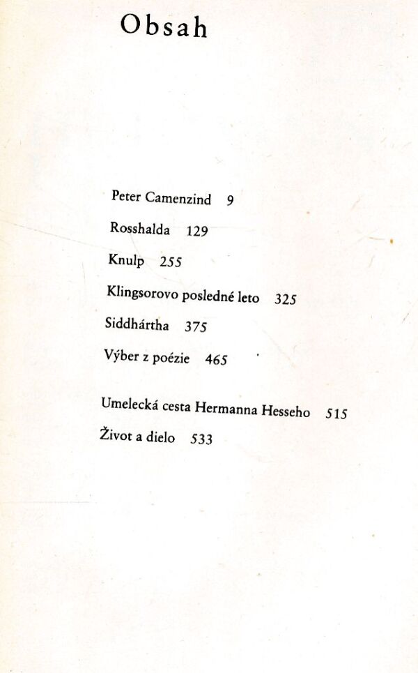 Hermann Hesse: STUPNE