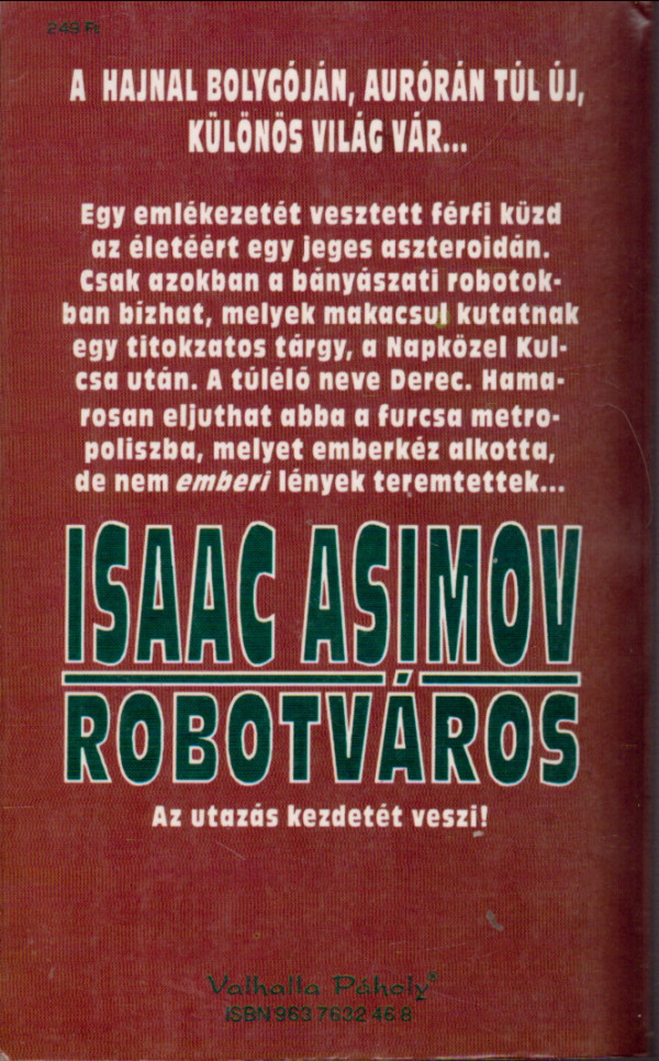 Issac Asimov: ROBOTVÁROS