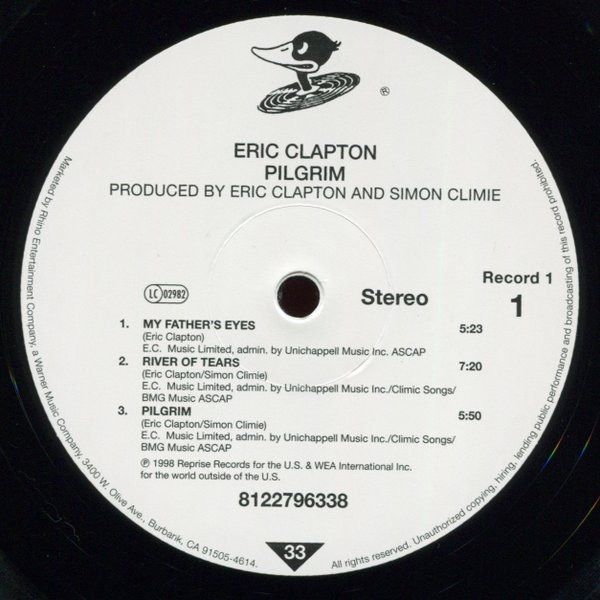 Eric Clapton: PILGRIM - 2LP