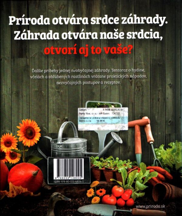 Hanka Sekulová: DARUJME SI SRDCE Z VLASTNEJ ZÁHRADY
