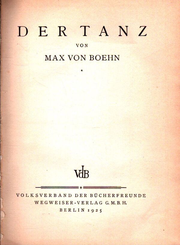 Max von Boehn: