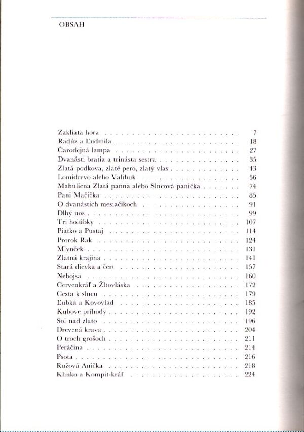 Pavol Dobšinský: ZAKLIATA HORA