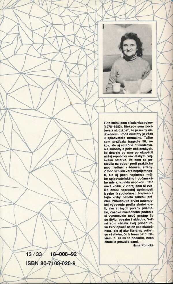 Hana Ponická: LUKAVICKÉ ZÁPISKY