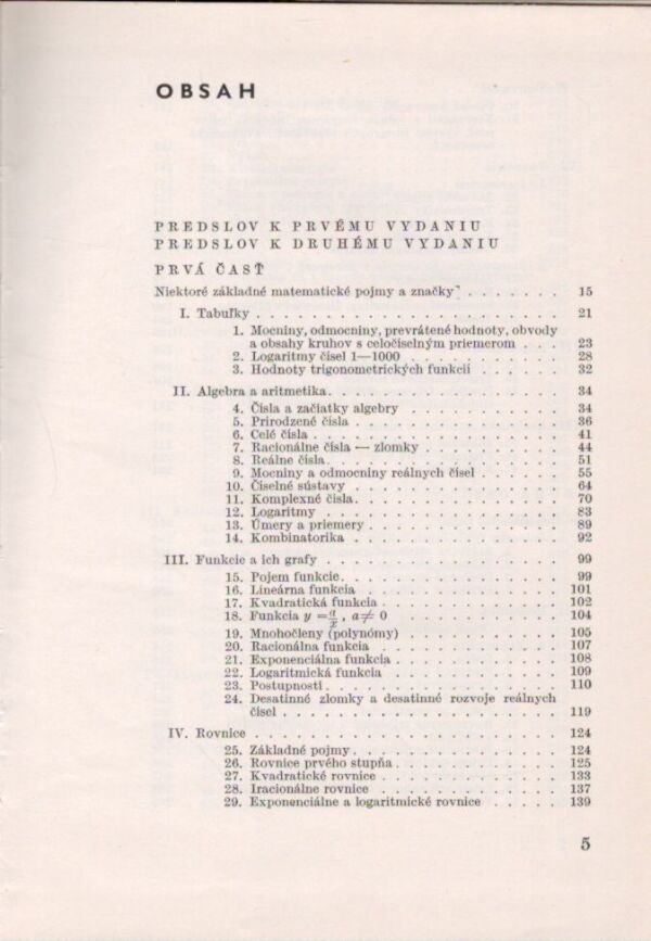 Jozef Eliáš: PRÍRUČKA ELEMENTÁRNEJ MATEMATIKY A FYZIKY