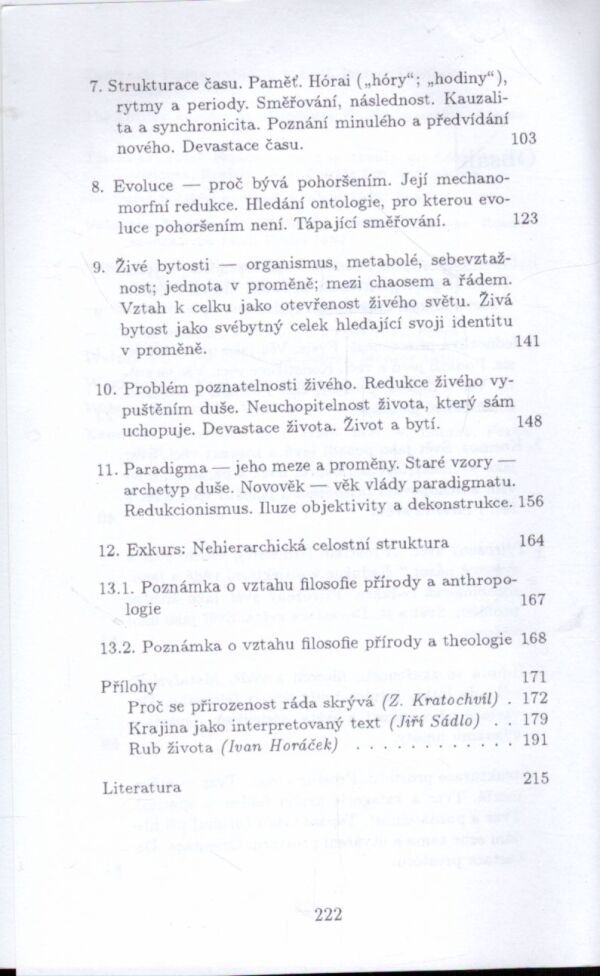 Zdeněk Kratochvil: FILOSOFIE ŽIVÉ PŘÍRODY