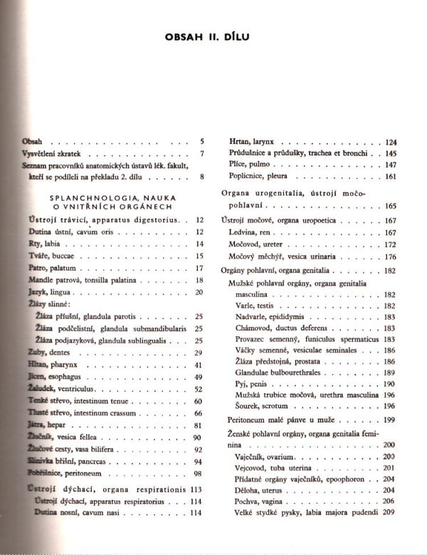 R. D. Sinělnikov: ATLAS ANATOMIE ČLOVĚKA II