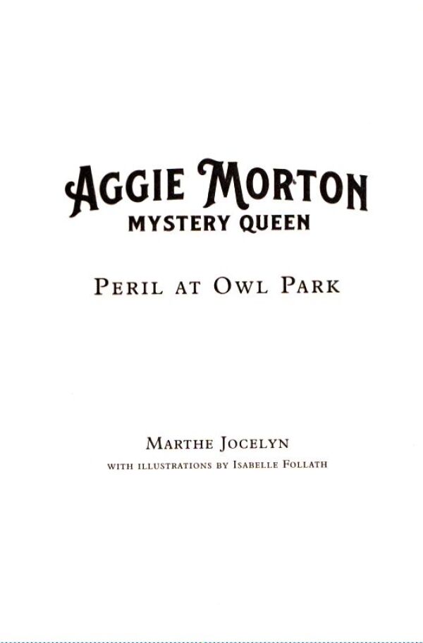 Martha Jocelyn: EGGI MORTON - NEBEZPEKA V OUL-PARKU