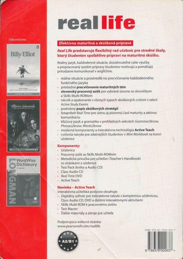 Patricia Reilly, Retta Dawson, Marta Umińska, Dominika Chandler: Real Life - pre-intermediate