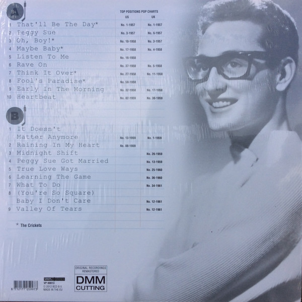 Buddy Holly: BUDDY HOLLY GREATEST HITS - LP