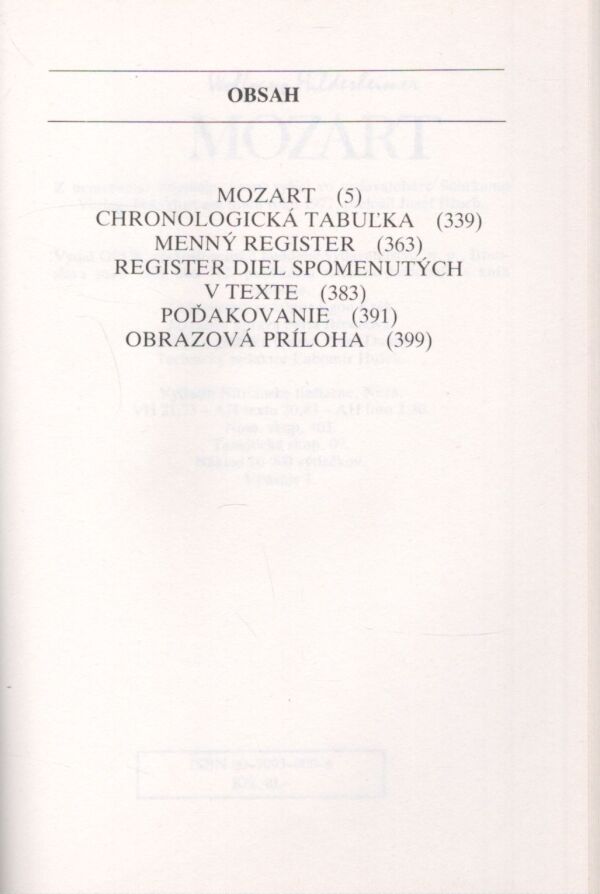 Wolfgang Hildesheimer: MOZART