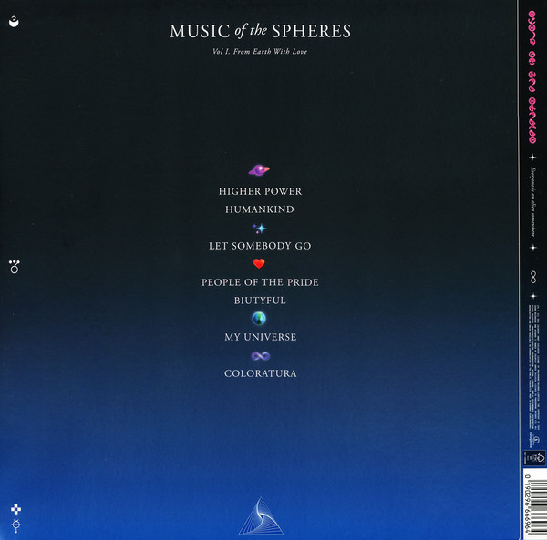 Coldplay: MUSIC OF THE SPHERES - LP