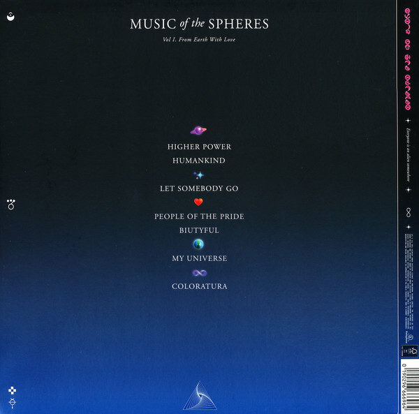 Coldplay: MUSIC OF THE SPHERES - LP