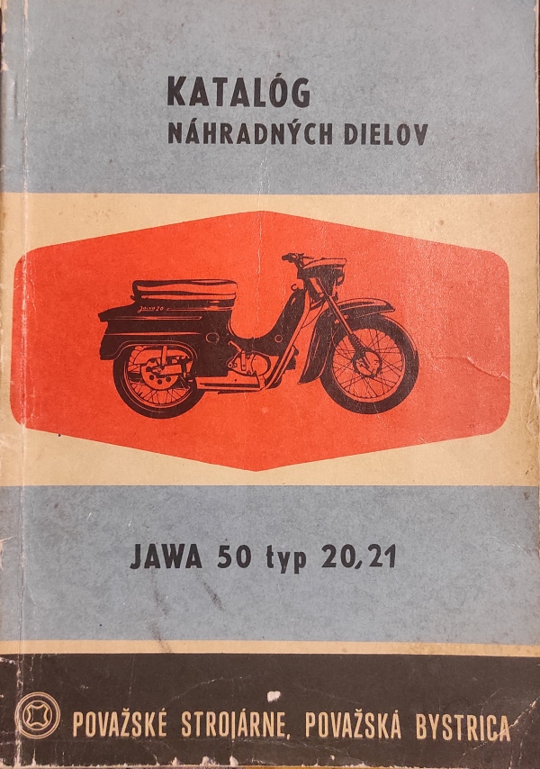 KATALÓG NÁHRADNÝCH DIELOV JAWA 50 TYP 20,21