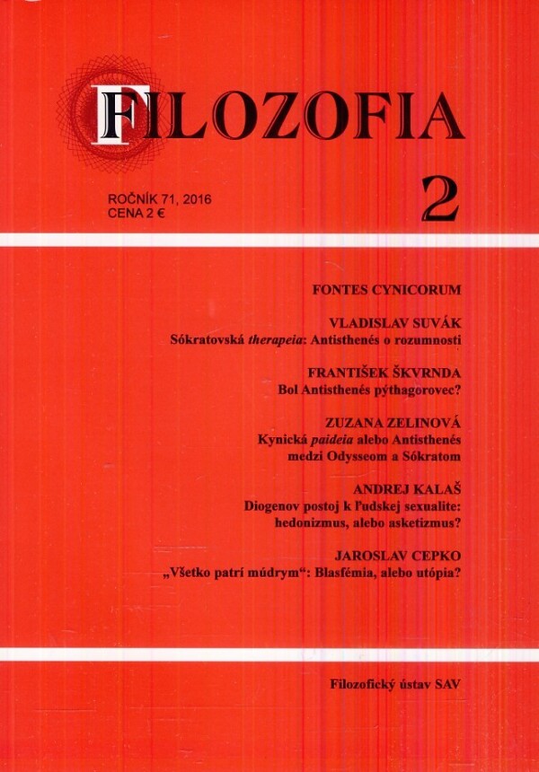 FILOZOFIA 2 / 2016