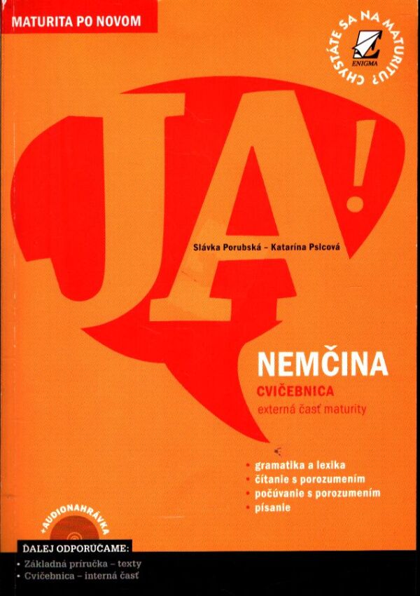 S. Porubská, K. Psicová: JA - NEMČINA CVIČEBNICA