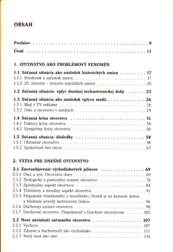 Juraj Sedláček: OTCOVSTVO - PROBLÉM ALEBO VÝZVA?