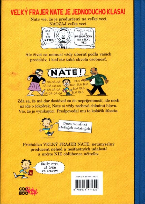 Lincoln Peirce: VEĽKÝ FRAJER NATE JE KLASA