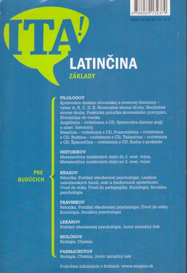 Alexandra Dekanová, Emanuel Jirkal: ITA! - LATINČINA ZÁKLADY