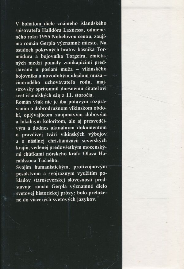 Halldór Laxness: Gerpla