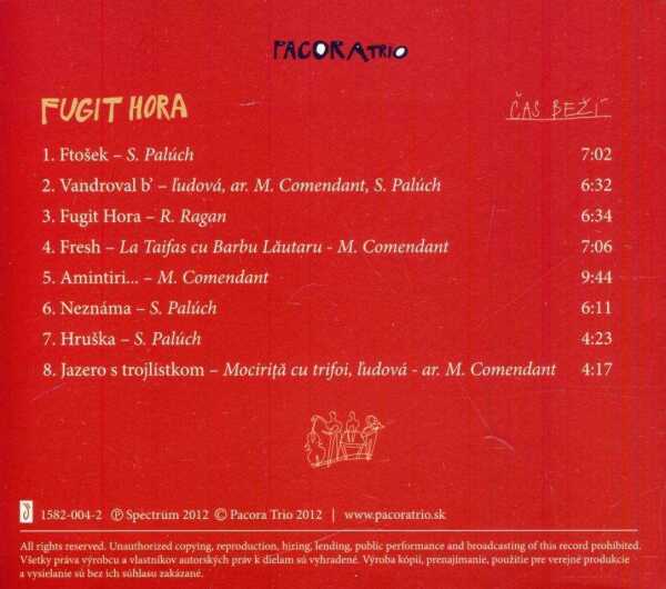 trio Pacora: FUGIT HORA