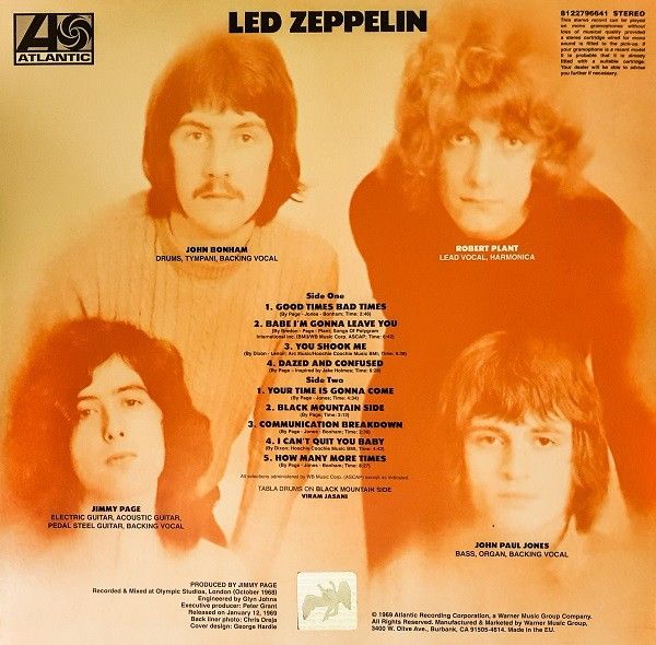 Led Zeppelin: LED ZEPPELIN I. - LP