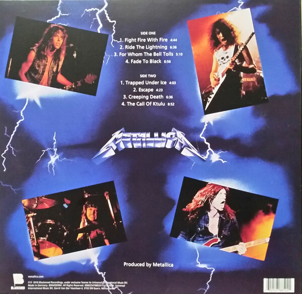 Metallica: RIDE THE LIGHTNING - LP